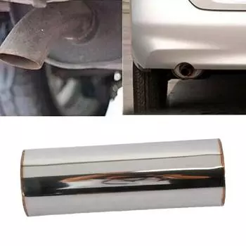 Износостойкие прочные модифицированные детали на конце выхлопной трубы серебряный