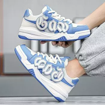 Износостойкие туфли для женщин, новые студенческие, все подходят к толстой подошве, спортивная повседневная обувь с надписью «break letter bread» 39