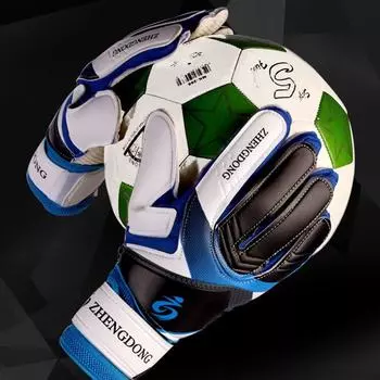 Износостойкие вратарские перчатки. Отличные футбольные тренировочные перчатки для детей. 18-19cm красный