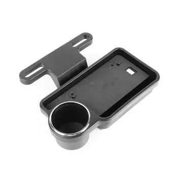 Износостойкий автомобильный держатель для напитков, прочный подшипник, практичный автомобильный подголовник, подставка для напитков чёрный