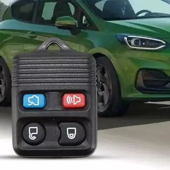Износостойкий автомобильный ключ, надежный АБС-пластик, высокопрочный брелок-кликер, устойчивый к коррозии для Ford Escort Escape Expedition 98-2011