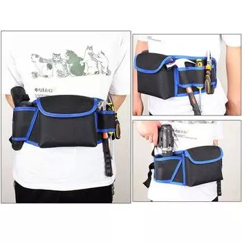 Износостойкий пояс для инструментов Водонепроницаемая сумка для инструментов электрика Установка и обслуживание Style4