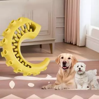 Износостойкий протекающий пищевой шарик, устойчивый к укусам, собачья палочка для скрежетания зубами, игрушка для домашних животных, избавляющая от скуки зелёный