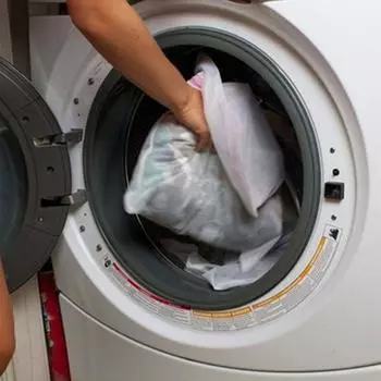 Износостойкий с застежкой-молнией, прочный, удобный, для хранения в путешествиях, сетка для стирки сумок 30*40cm