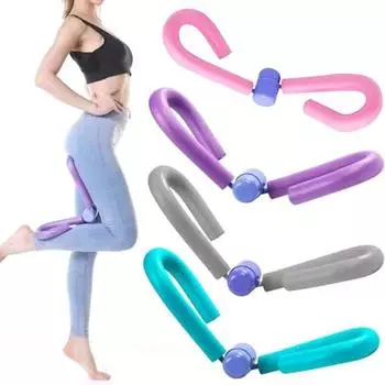 Износостойкий тренажер для ног, инновационный широко используемый тренажер для тренировки талии, мышц рук и бедер с сильным поглощением пота серый