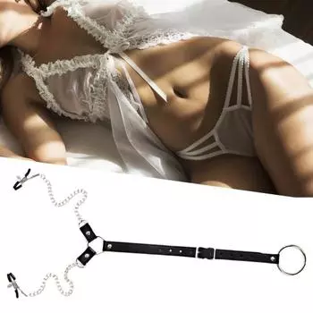 Износостойкий зажим для груди, секс-игрушка из искусственной кожи, антикоррозийный зажим для груди с регулируемым давлением A