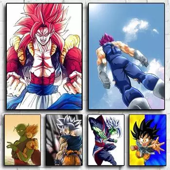 Изображения персонажей аниме Dragon Ball Carot, настенное искусство, домашний подарок на день рождения, принты и принты, классические детские принты 21cm30cm NoFrame