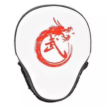 Изогнутая боксерская перчатка из искусственной кожи для тренировок по боксу, кикбоксинга, тайского фитнеса