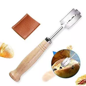 Изогнутая форма для выпечки Тесто Выпечка Резка Инструмент для надрезания и насечки Резак для хлеба Кухня и столовая