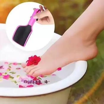 Изогнутая пилка для ног, средство для удаления омертвевших клеток кожи, педикюрная шлифовальная машина, пилка для ног Double-Si E5B6 blue-1pcs