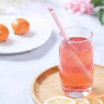 Изогнутая прямая трубочка для питья, пищевая цветная силиконовая вечеринка, аксессуары для бара, кружка, трубочка, длинная, гибкая, многоразовая