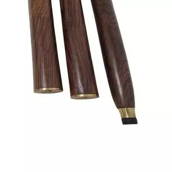 Изогнутая с ручкой в виде трости латунная деревянная трость для мужчин коллекционная для мужа годовщина рождество