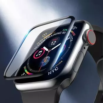 Изогнутая защитная пленка из закаленного стекла для iWatch 1/2/3/4/5 40 мм 44 мм 42 мм 38mm