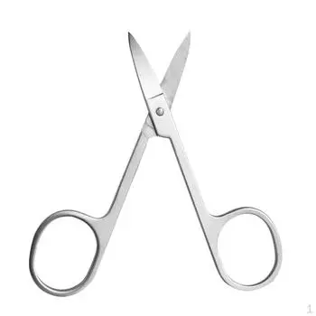 Изогнутые брови, нос, ножницы для удаления накладных ресниц, инструмент для макияжа