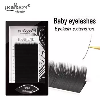 Изогнутые детские накладные ресницы 0,07/0,1 круглые волосы для пересадки 0.10 thickness