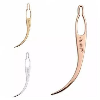 Изогнутые переплетенные иглы в форме полумесяца Sisterlock Tool Dreadlocks Interlock DIY серебряный