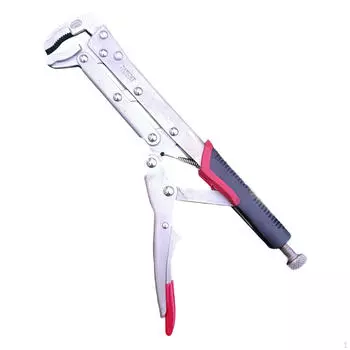 Изогнутые зажимные клещи с длинным шестом 12 дюймов, сварочные тиски, захваты для скручивания