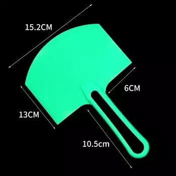 Изогнутый шпатель скребок шпатлевка краска для гипсокартона отделка штукатурка соскабливание наклейки обои заплатка строительные инструменты зелёный