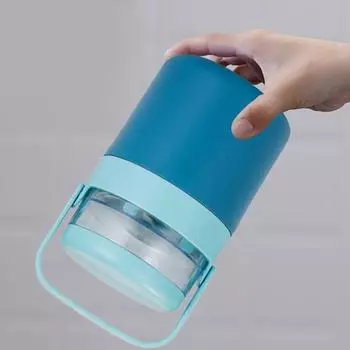 Изолированная банка для еды из нержавеющей стали 730 мл, герметичная банка для супа, вакуумная чашка