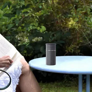 Изолированная бутылка для чая с заварочным устройством 300 мл Термостакан для Ice Crack Black