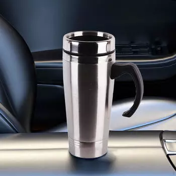 Изолированная чашка для кофе, вакуумная двухслойная кружка из нержавеющей стали для путешествий в автомобиле