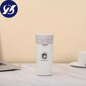 Изолированная кружка из нержавеющей стали 304, кофейная кружка 380ml красный