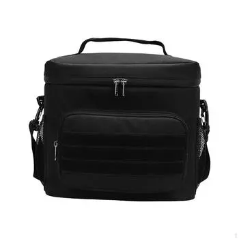 Изолированная сумка для ланча, пищевые пакеты, сумка 29 см х 20 см, 26 см, сумка для пикника, школа sand color