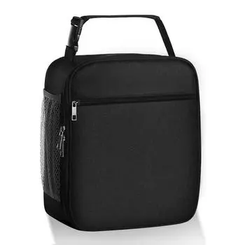 Изолированная сумка для обеда, большая вместительная сумка-холодильник, Оксфордский термоконтейнер для холодной еды для школы, офиса, ланч-бокс, сумка для еды для пикника