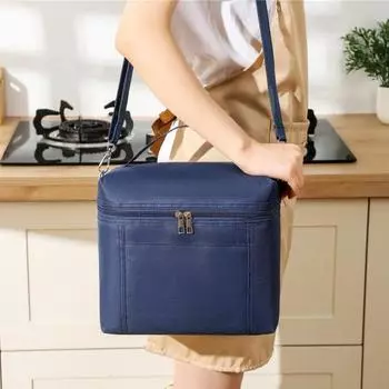 Изолированная сумка для обеда для взрослых, легкая нейлоновая водонепроницаемая коробка для обеда со съемным S розовый