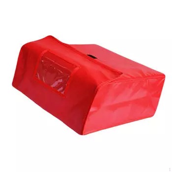 Изолированная сумка для пиццы Водонепроницаемая изоляция для доставки Внутри Многоразовая еда