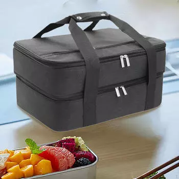 Изолированная сумка-холодильник для доставки, термосумка для хранения свежих продуктов, утолщенный мягкий контейнер для