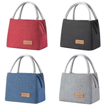 Изолированная сумка-холодильник для ланча, многоразовая сумка для ланча для кемпинга, охлаждающая сумка-холодильник с плечом small