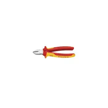 Изолированные диагональные кусачки KNIPEX 1000 В 7006-180 (SB)