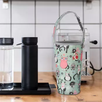 Изолированные рукава для чашек для холодных напитков — сохраняйте напитки идеальной температуры Circle