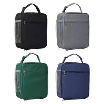 Изолированные сумки для хранения пищевых коробок с застежкой-молнией для улицы