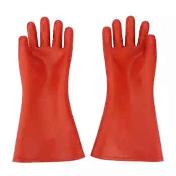 Изолированные защитные перчатки для электриков высокого напряжения 20 кВ