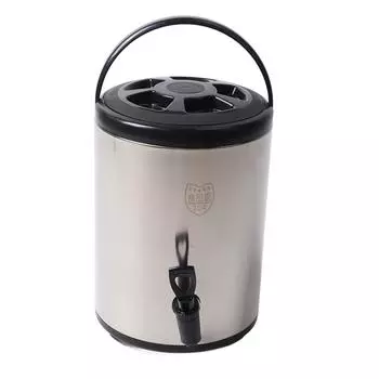 Изолированный диспенсер для напитков из нержавеющей стали 304, 8 литров, коммерческий диспенсер для горячих и холодных напитков L