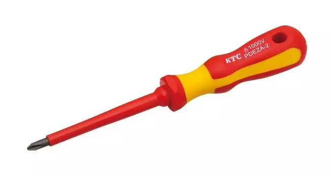 Изолированный инструмент Kyoto Machinery Tools с крестообразным шлицем (КТК) №2 Непроникающий ПДЕЗА-2 (Водитель)