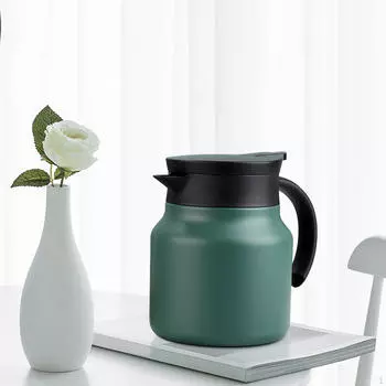 Изолированный кофейник из нержавеющей стали, емкость 27 унций, вакуумный дозатор напитков