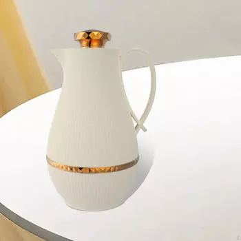 Изолированный кофейник в арабском стиле, большая емкость, диспенсер для напитков, горшок для чая