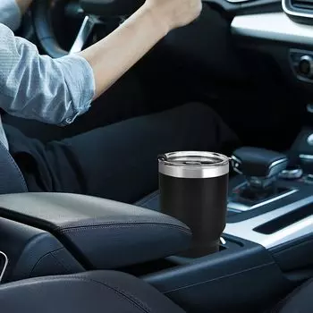 Изолированный стакан на 30 унций с трубочкой и очистителем - сохраняет температуру до 24 часов, вакуумная технология с двойными стенками 801-900ml красный