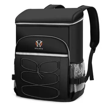 Изолированный термохолодильник большой для альпинистского рюкзака, рюкзака, сумки, коробки, вместимости, легкого, для рыбалки, шопинга, доставки, кемпинга,
