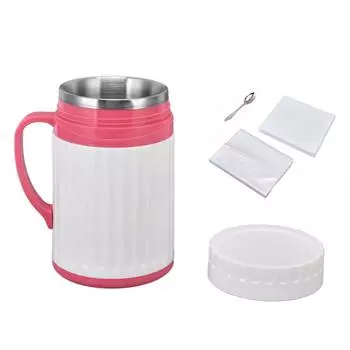 Изоляционная чашка для свиной спермы, вкладыш из нержавеющей стали, чашка для сбора свиной спермы для искусственной свиньи