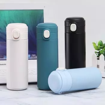 Изоляционная кружка из нержавеющей стали, двухслойная кружка для воды, подарочная кружка для путешествий синий