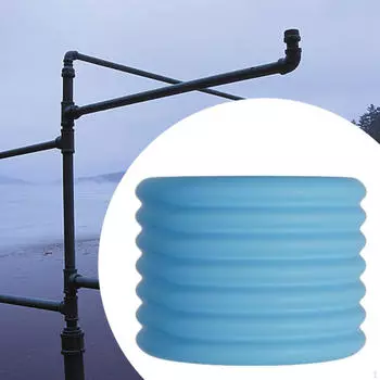 Изоляционная лента из пеноматериала для труб, гидроизоляция, улучшение дома, защита от замерзания зимой синий