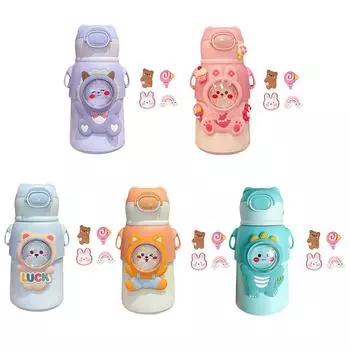 Изоляционные чайники на 520 мл из нержавеющей стали 316, симпатичные, большой емкости для домашнего офиса фиолетовый