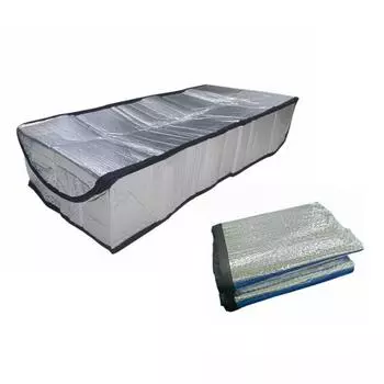 Изоляционный чехол для чердачной лестницы Застежка-молния Простая установка Энергосберегающая дверь для чердачной лестницы