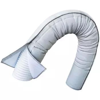 Изоляционный чехол для шланга кондиционера, подходит для вытяжных воздуховодов, теплозащита с регулируемыми эластичными ремнями