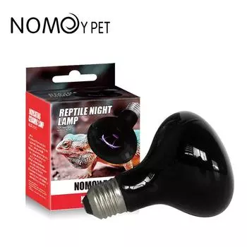Изоляция Инфракрасная лампа для обогрева Имитация лунного света Кальциевые ночники для черепах Ящериц Змей 25 Вт/50 Вт/75 Вт/100 Вт