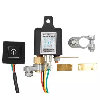 Изолятор аккумулятора автомобиля с поддержкой Bluetooth, автоматическое отключение питания, защита от кражи - интеллектуальная защита, автомобильные аксессуары